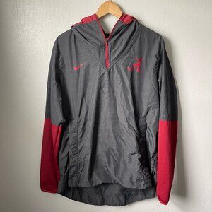 Nike Alabama Crimson Tide Mens Repel Hooded Pullover Windbreaker